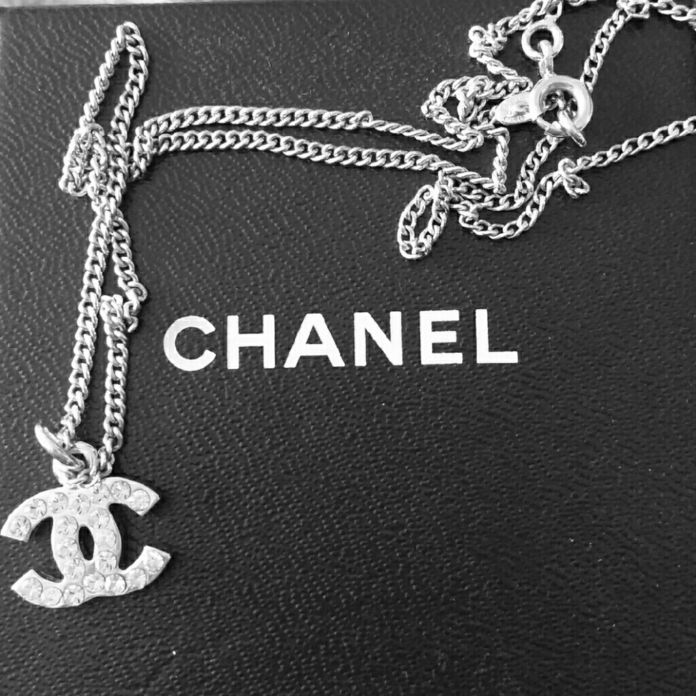 Authentic chanel CC necklace
